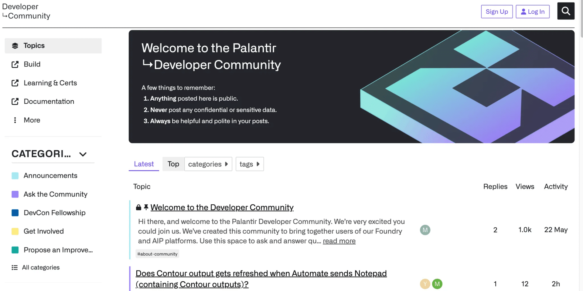 Palantir Marketing Analysis by Milk & Cookies studio | The developer community