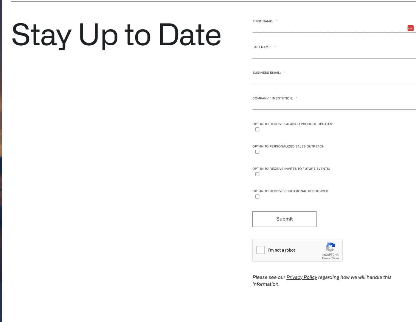 Palantir Marketing Analysis by Milk & Cookies studio | Stay up to date