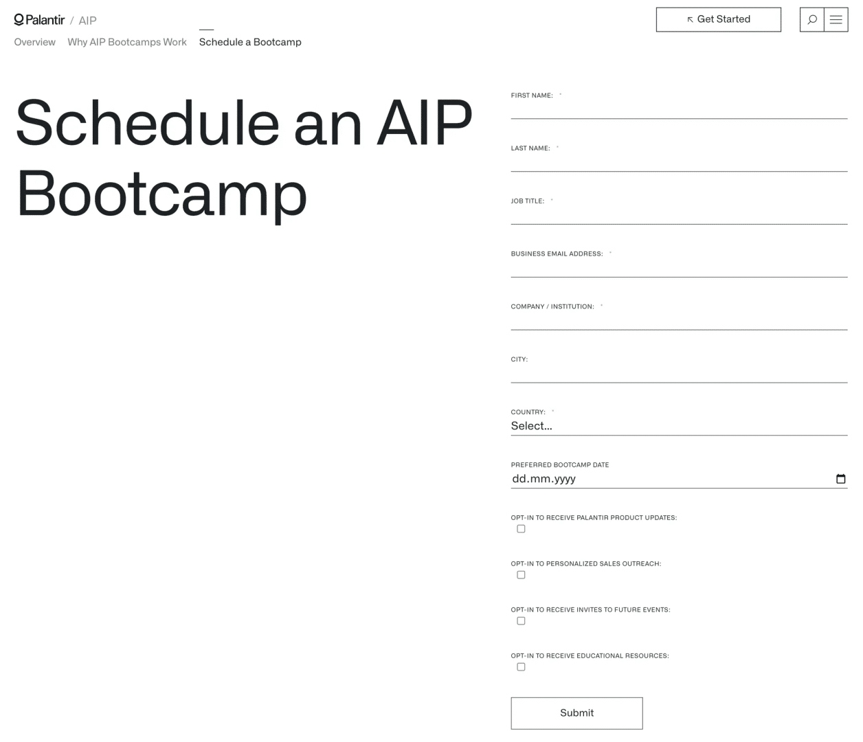 Palantir Marketing Analysis by Milk & Cookies studio | Schedule an AIP Bootcamp