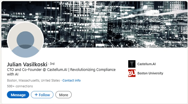 Marketing Spotlight Castellum Marketing strategy Leadership Julian Vasikoski (CTO & Co-Founder)