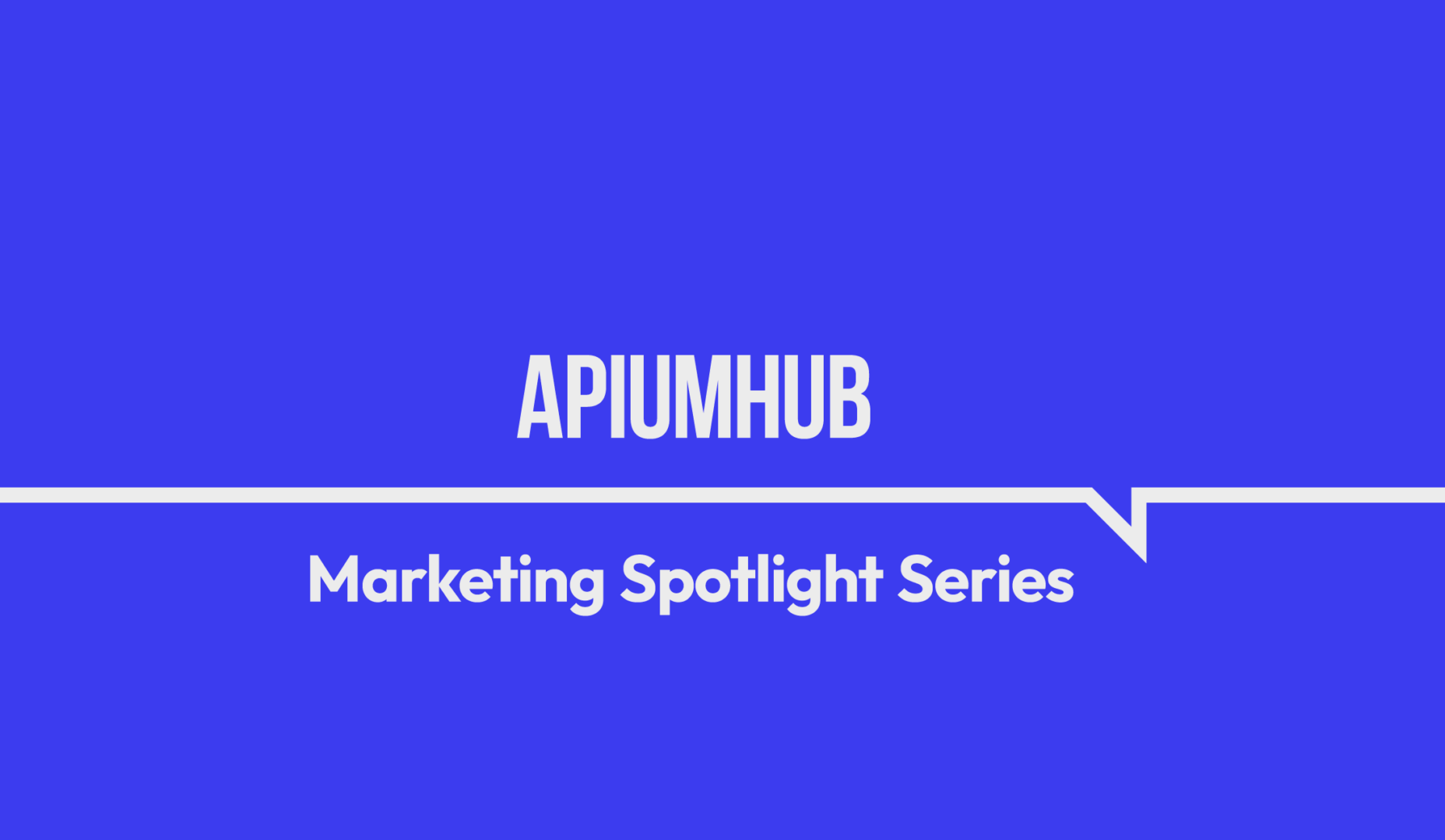 Apiumhub Marketing approach