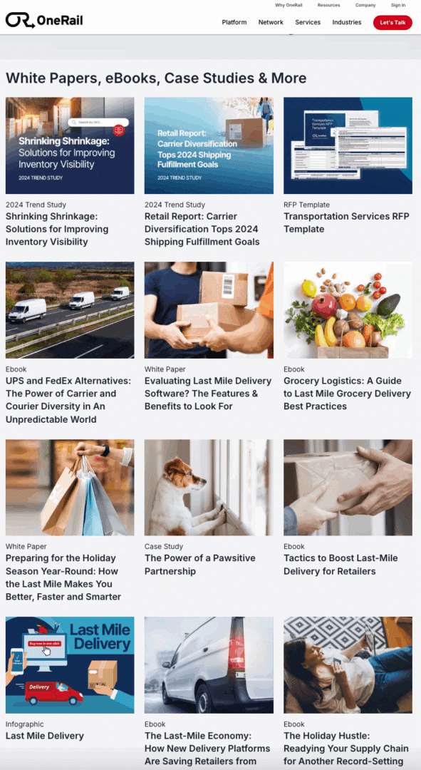 Marketing Spotlight: Exploring OneRail’s Marketing and Sales strategies