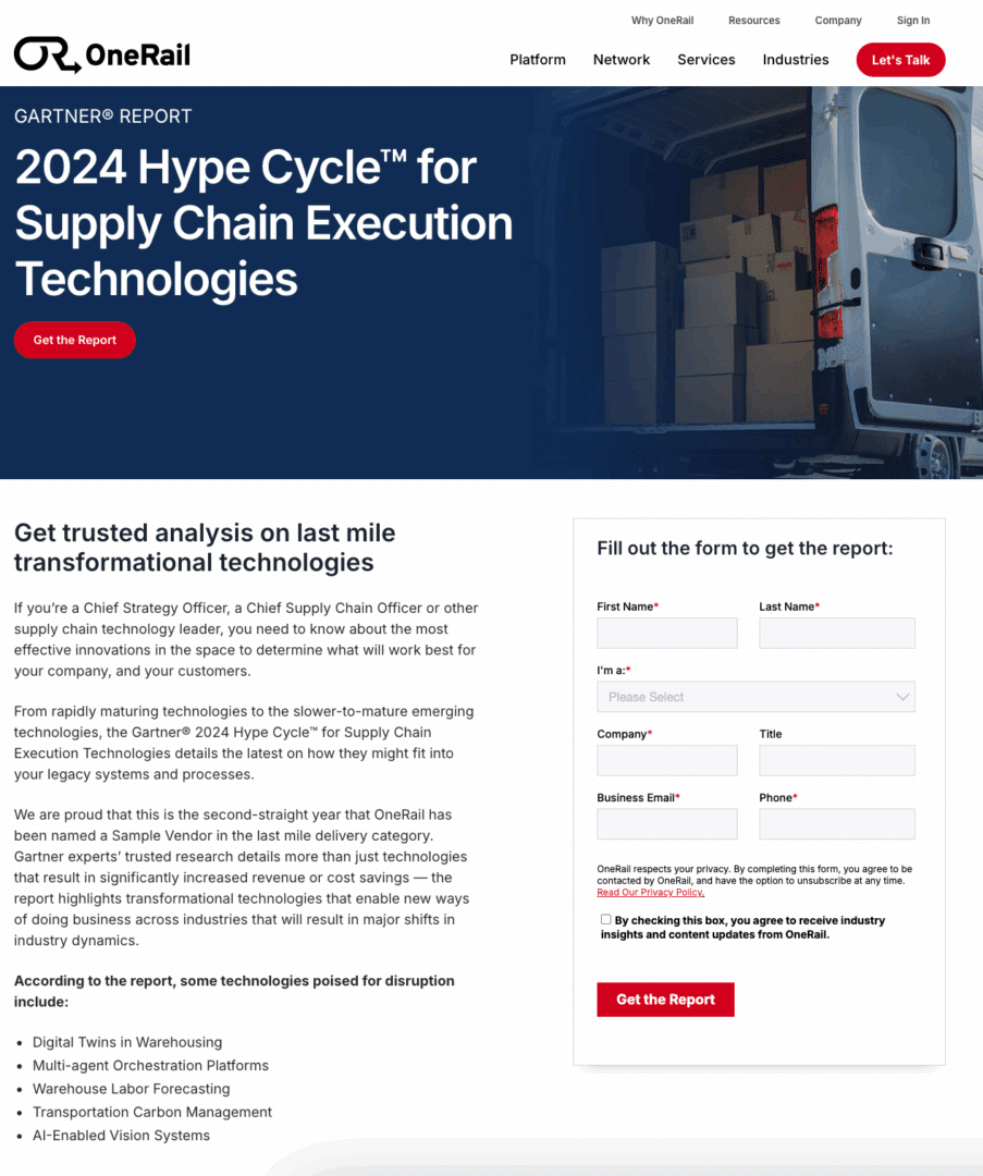 Marketing Spotlight: Exploring OneRail’s Marketing and Sales strategies