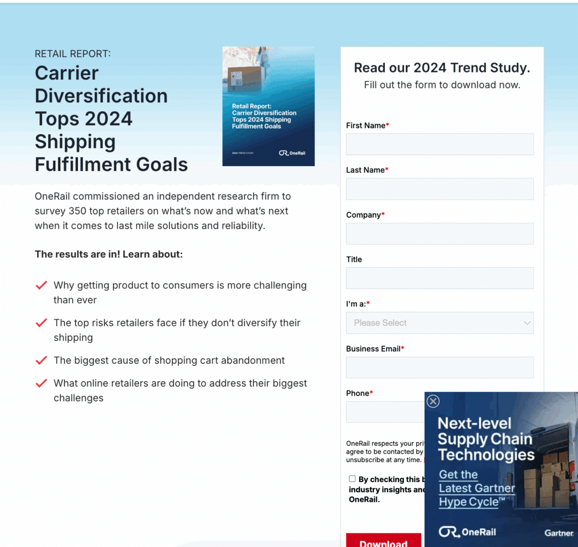 Marketing Spotlight: Exploring OneRail’s Marketing and Sales strategies