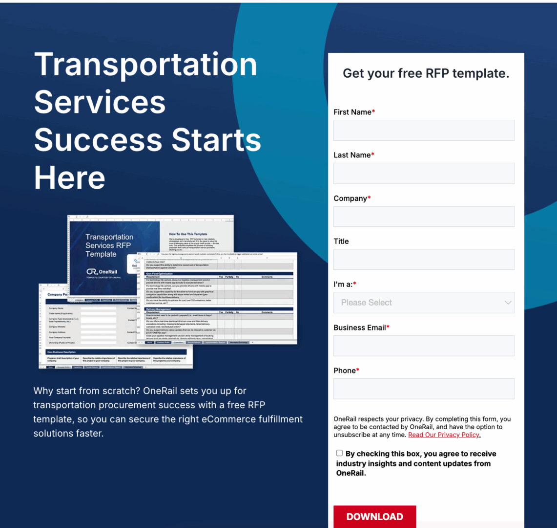 Marketing Spotlight: Exploring OneRail’s Marketing and Sales strategies