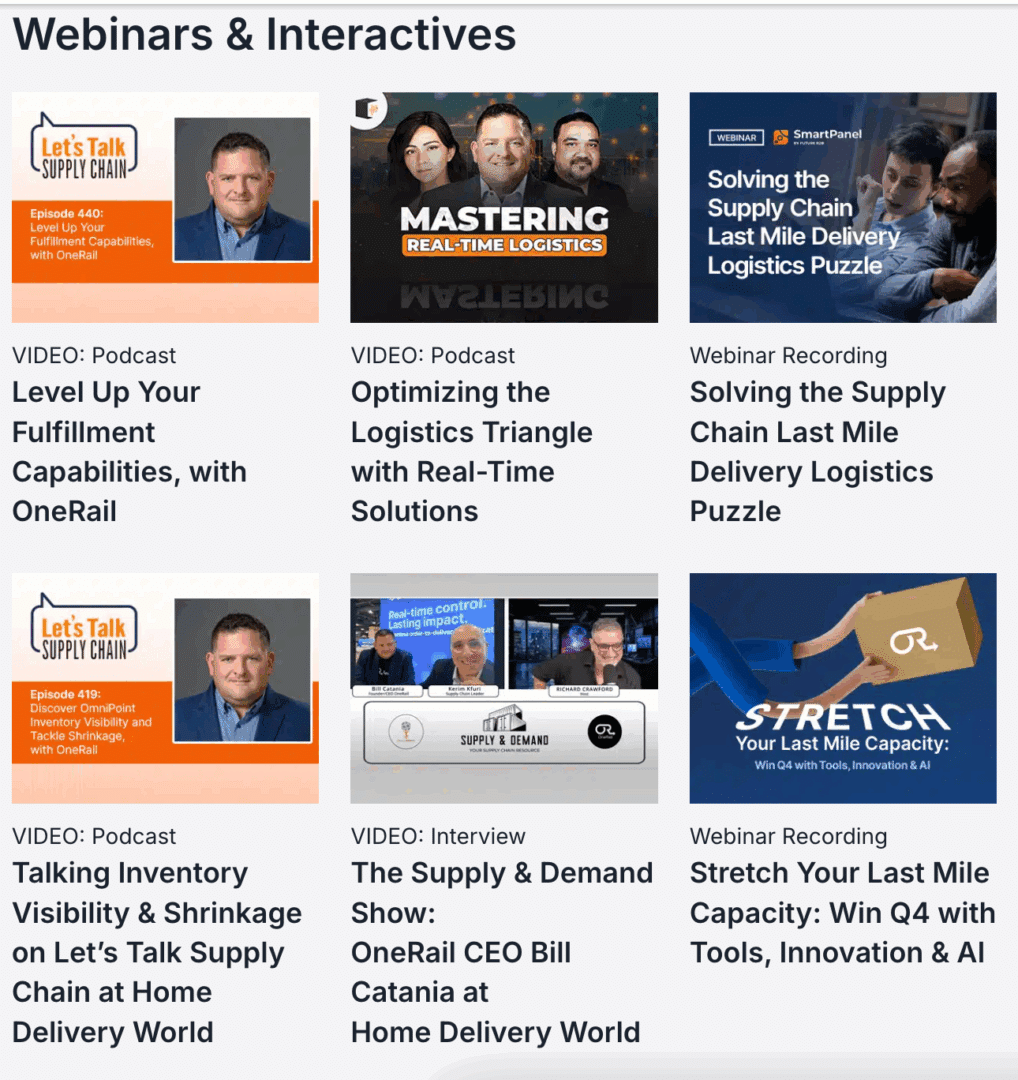 Marketing Spotlight: Exploring OneRail’s Marketing and Sales strategies