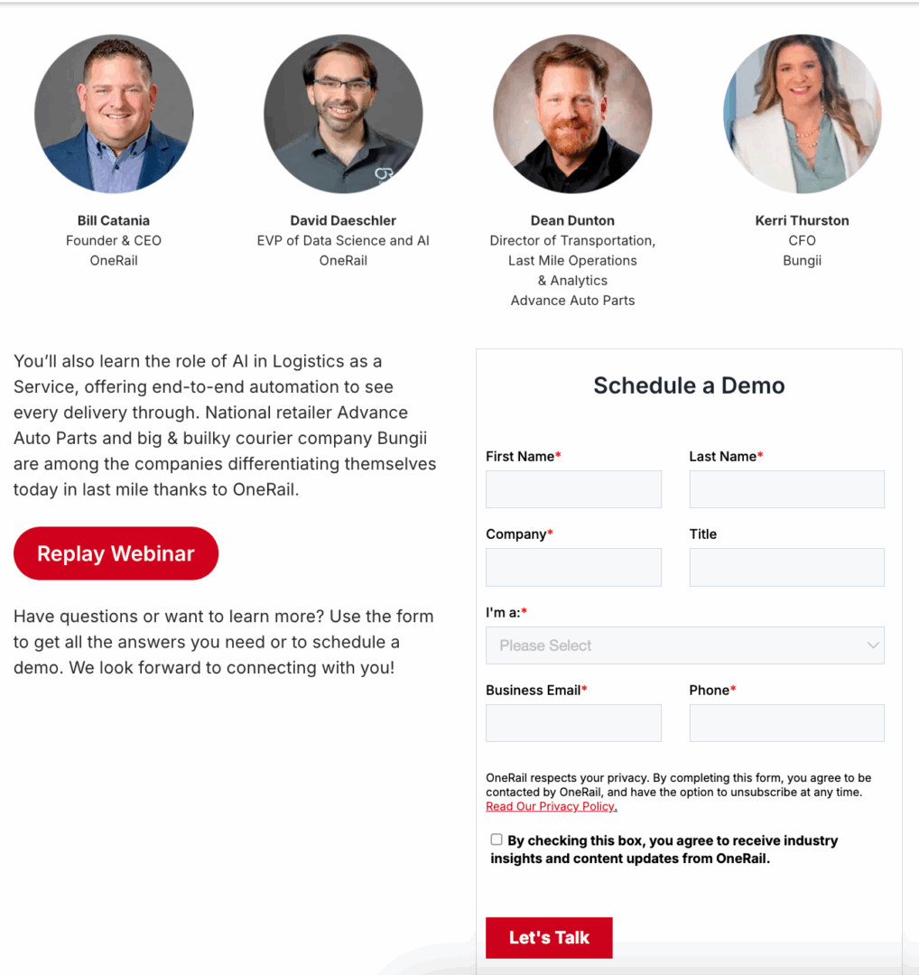 Marketing Spotlight: Exploring OneRail’s Marketing and Sales strategies
