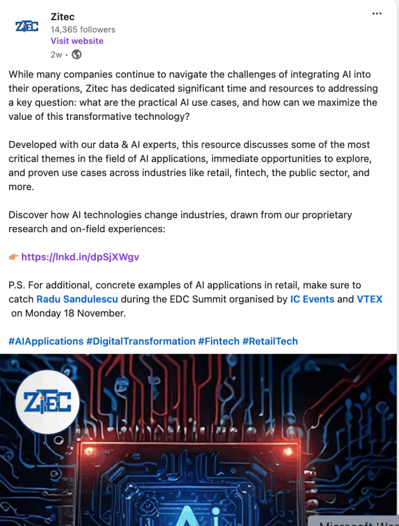 Marketing Spotlight: Mapping Zitec’s Marketing and Sales Strategies