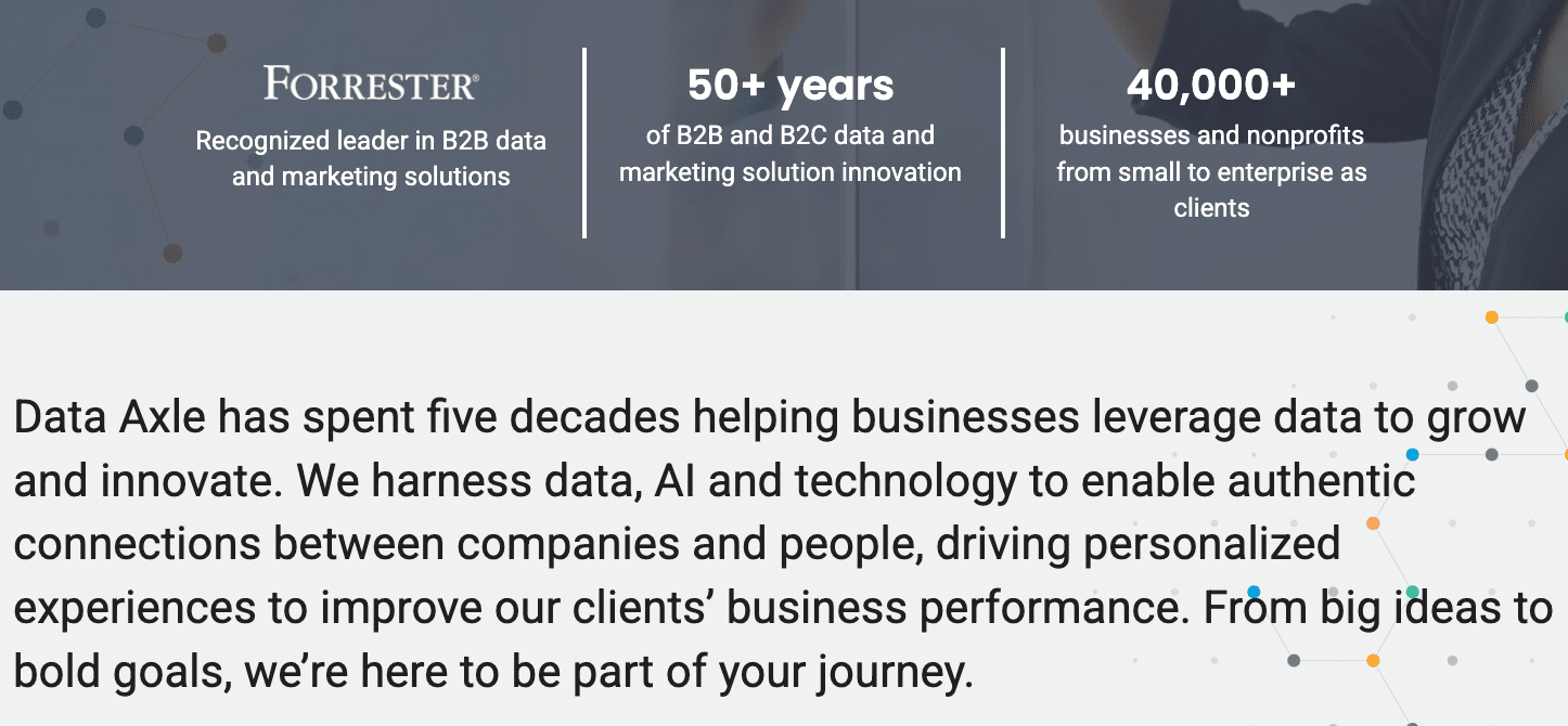 Data Axle How do they differentiate themselves