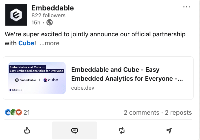 Marketing spotlight: Embeddable Social Media 