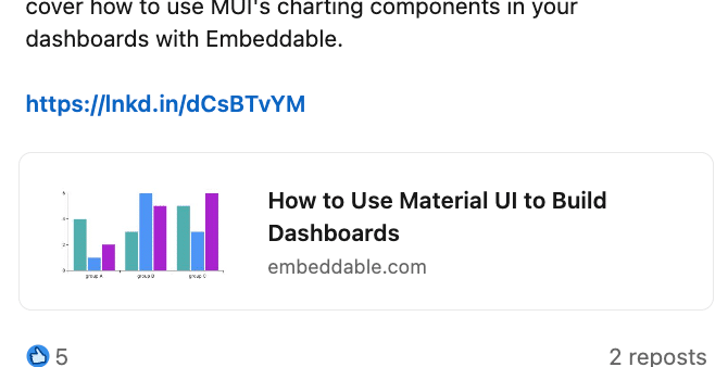 Marketing spotlight: Embeddable Social Media 