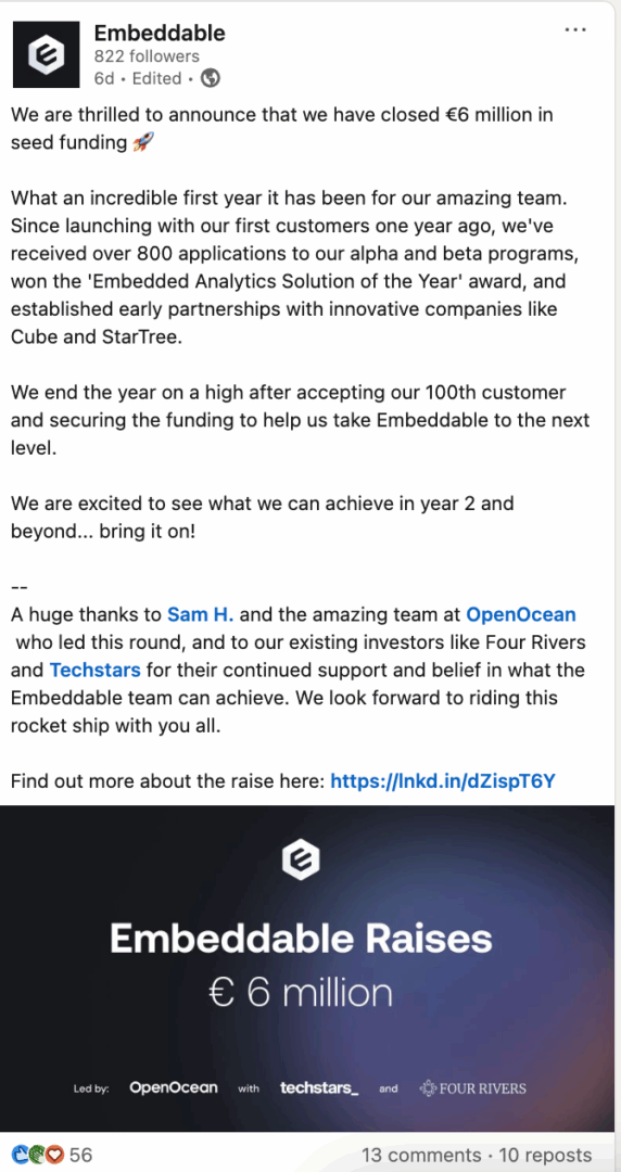 Marketing spotlight: Embeddable Social Media 