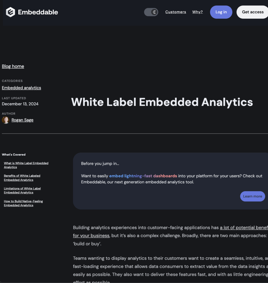 Marketing spotlight: Embeddable demand generation