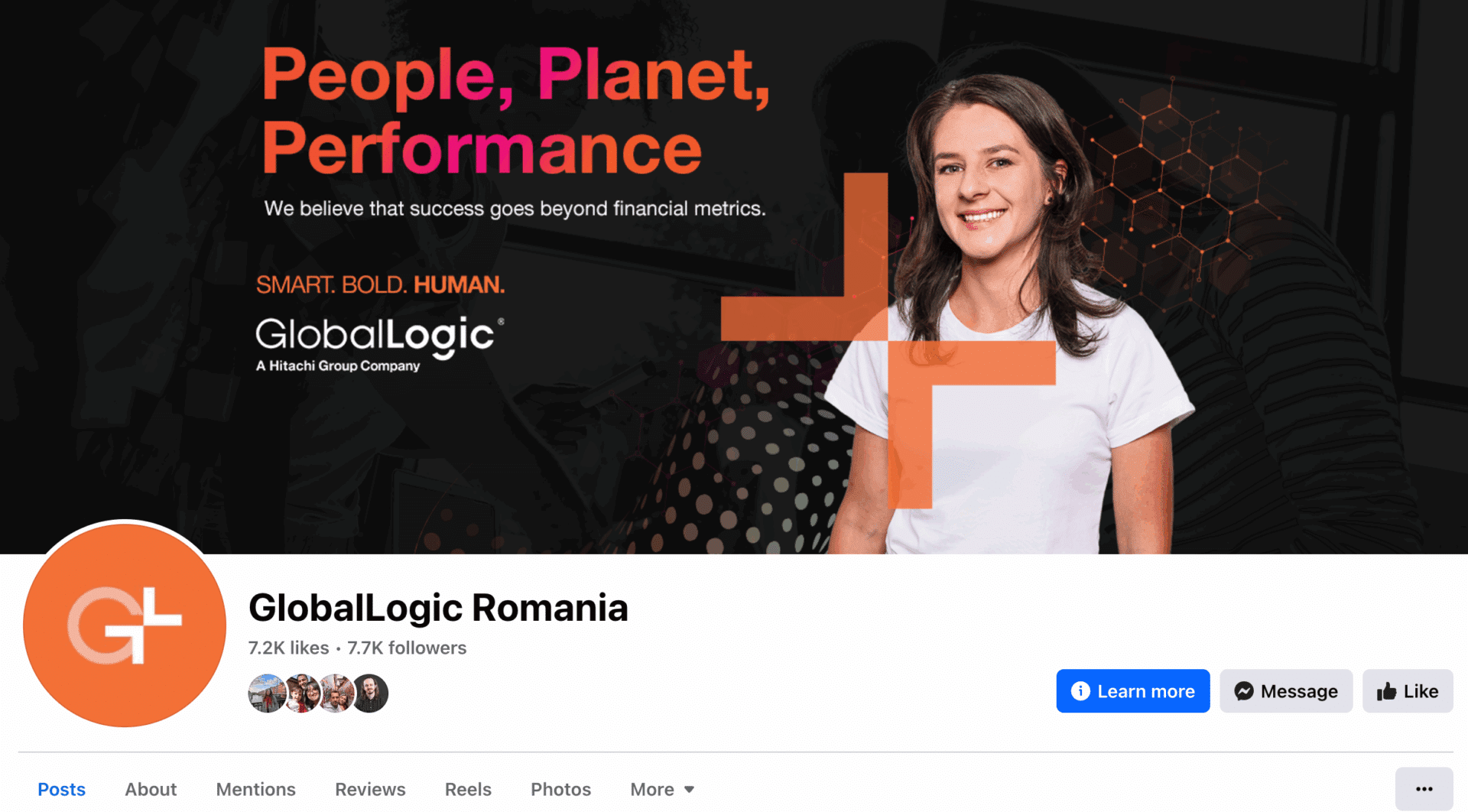 Marketing Spotlight: GlobalLogic Romania social media content