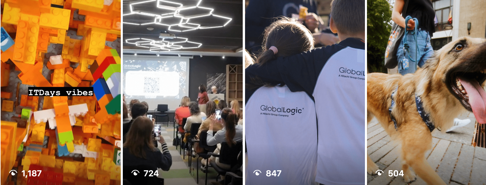 Marketing Spotlight: GlobalLogic Romania social media content