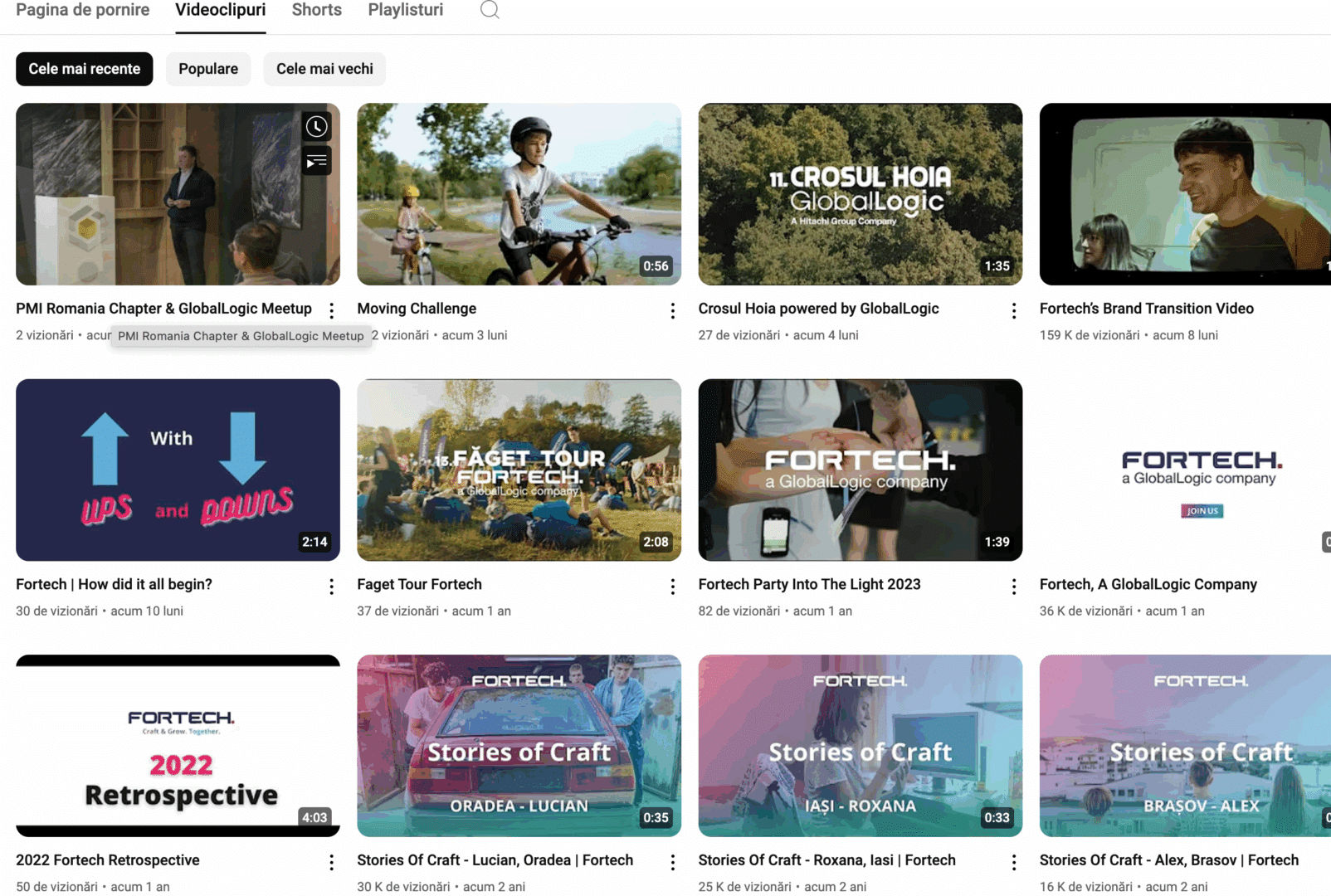 Marketing Spotlight: GlobalLogic Romania social media content