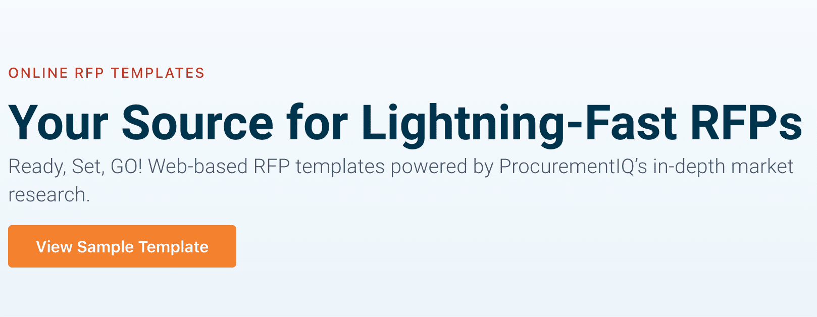 Marketing Spotlight: Procurement IQ