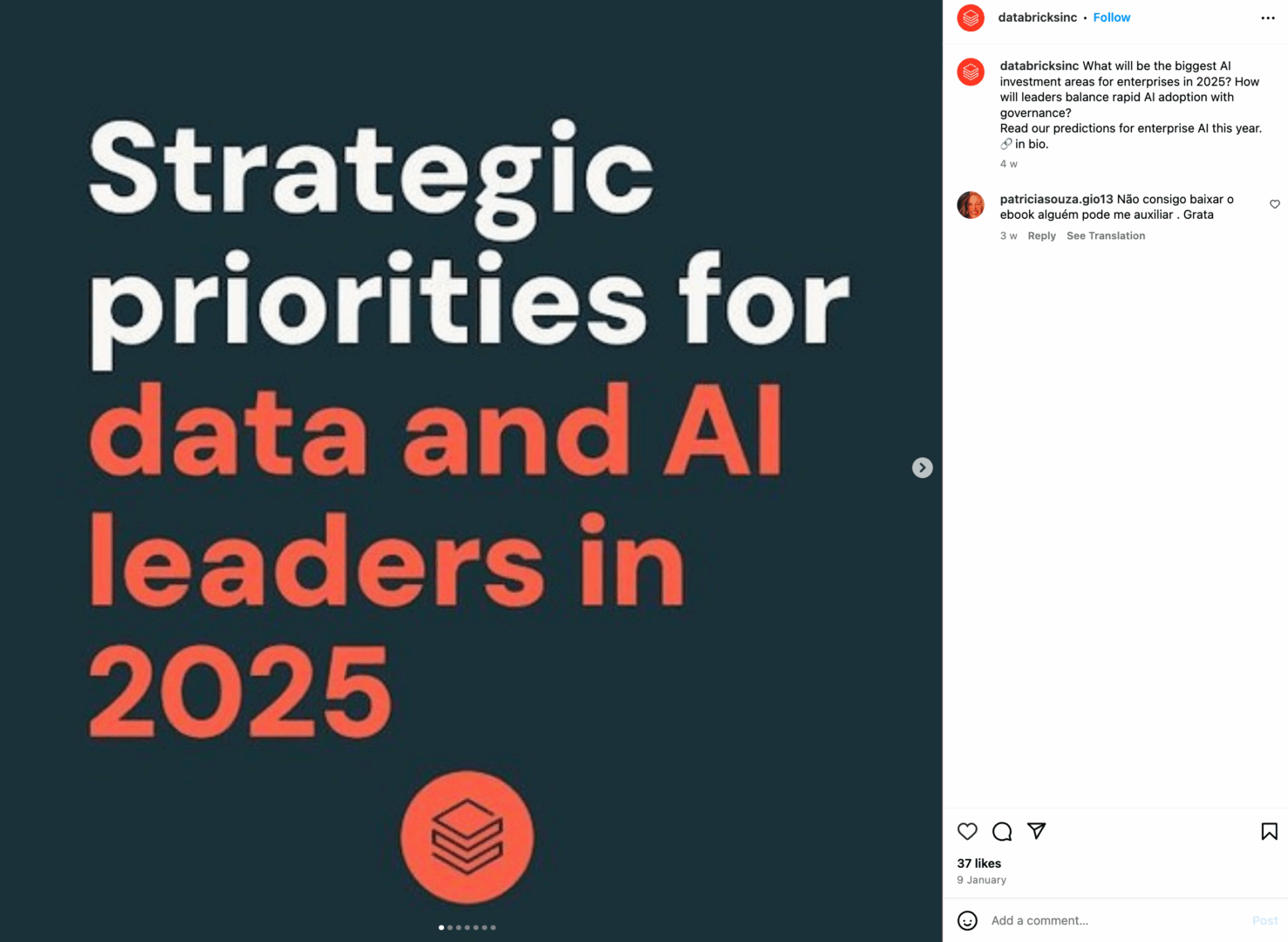 Marketing Spotlight: Databricks social media