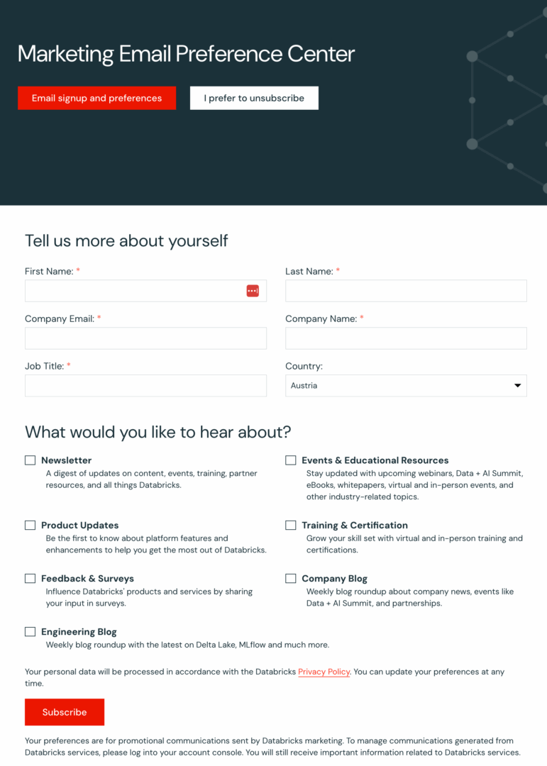 Marketing Spotlight: Databricks demand generation