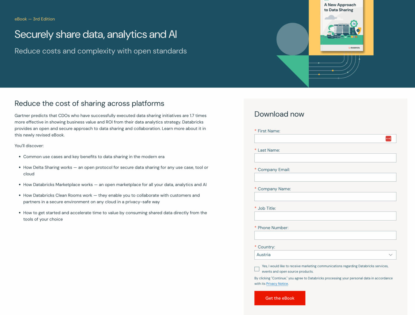 Marketing Spotlight: Databricks lead generation