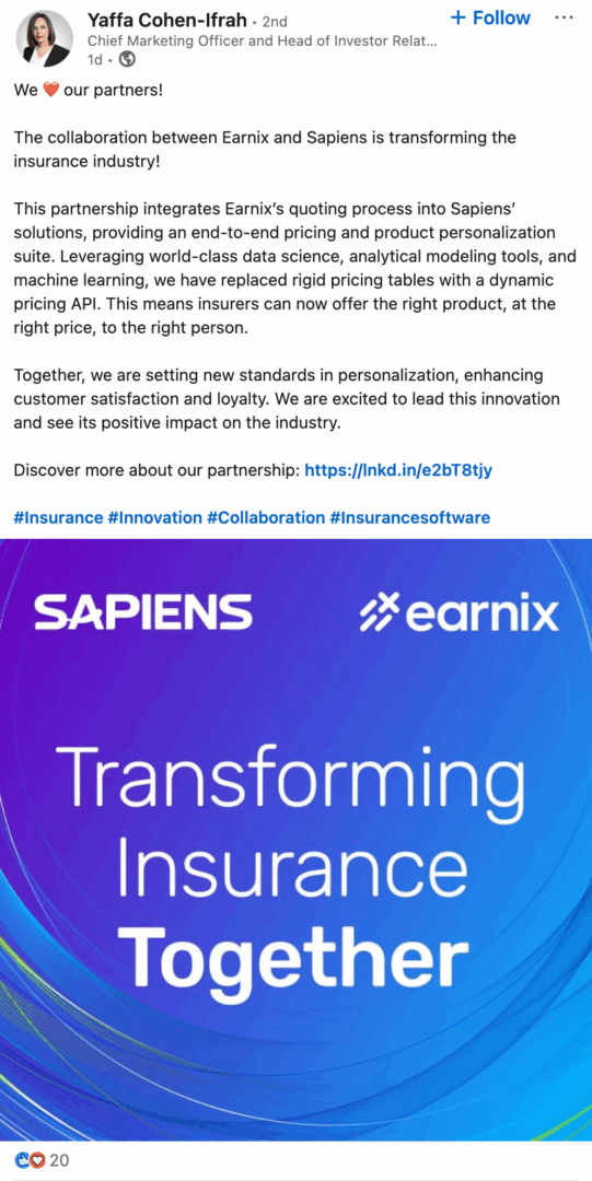 Marketing Spotlight: Sapiens social media marketing