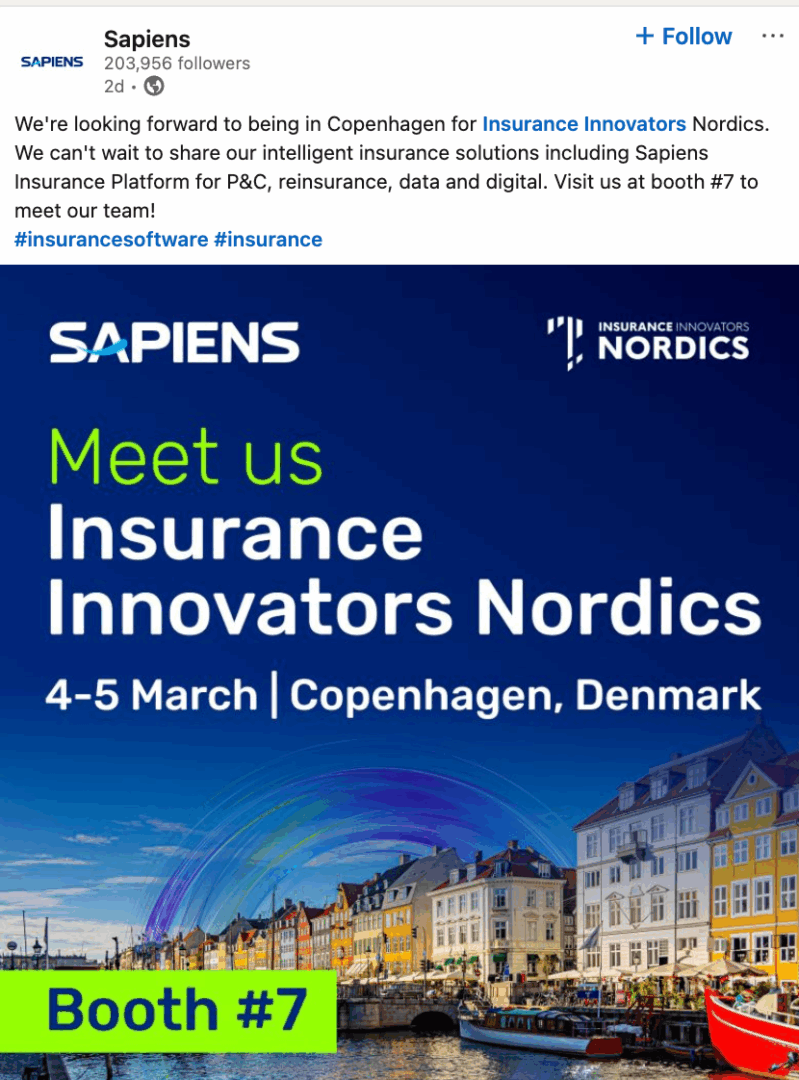 Marketing Spotlight: Sapiens social media marketing