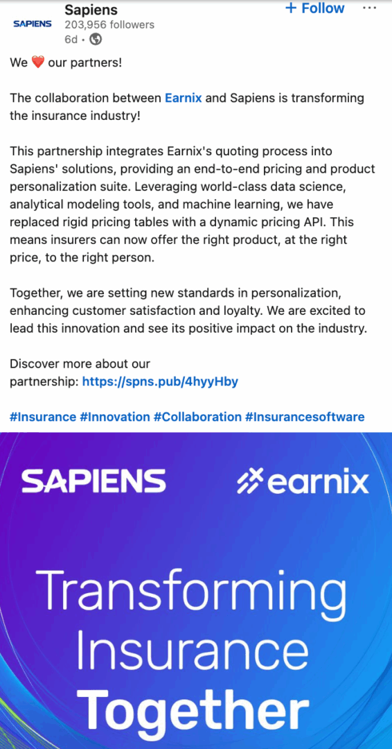 Marketing Spotlight: Sapiens social media marketing