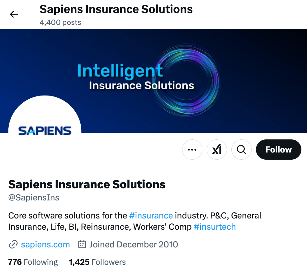 Marketing Spotlight: Sapiens social media marketing