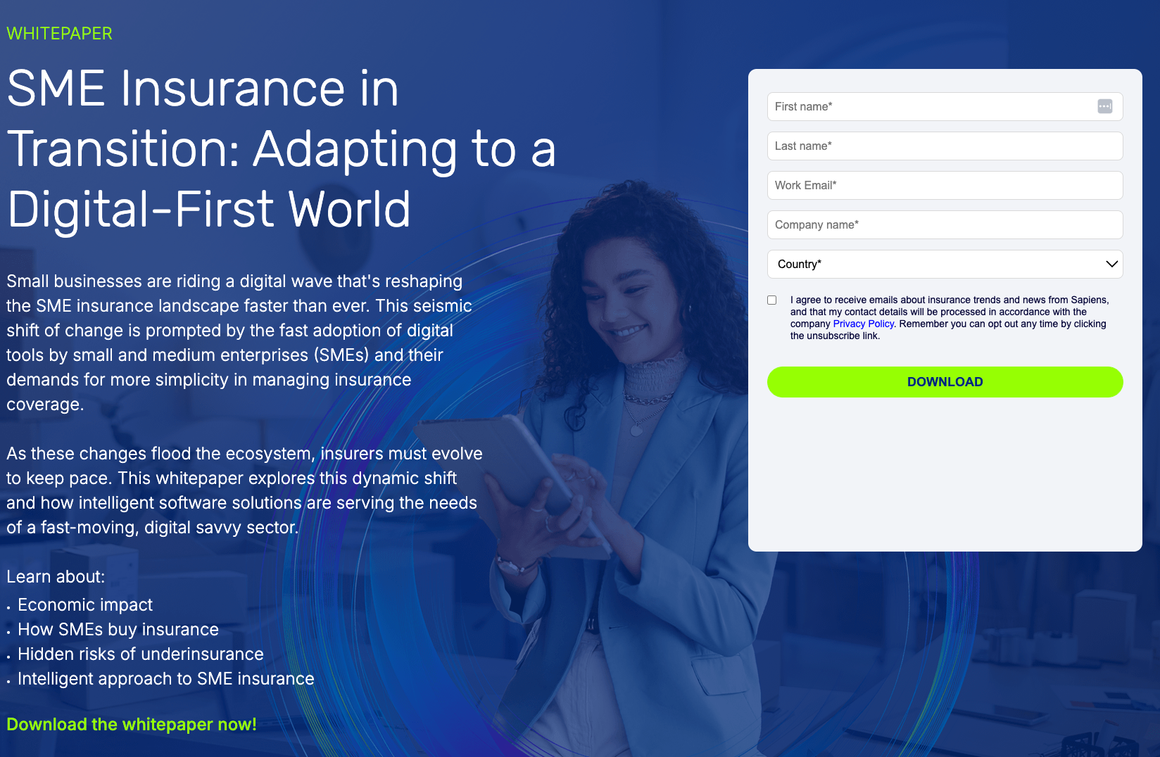 Marketing Spotlight: Sapiens demand generation