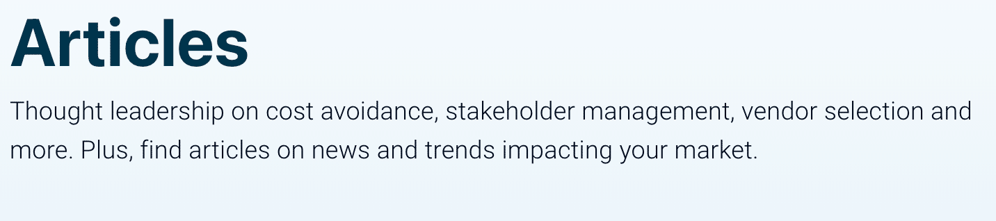 Marketing Spotlight: Procurement IQ