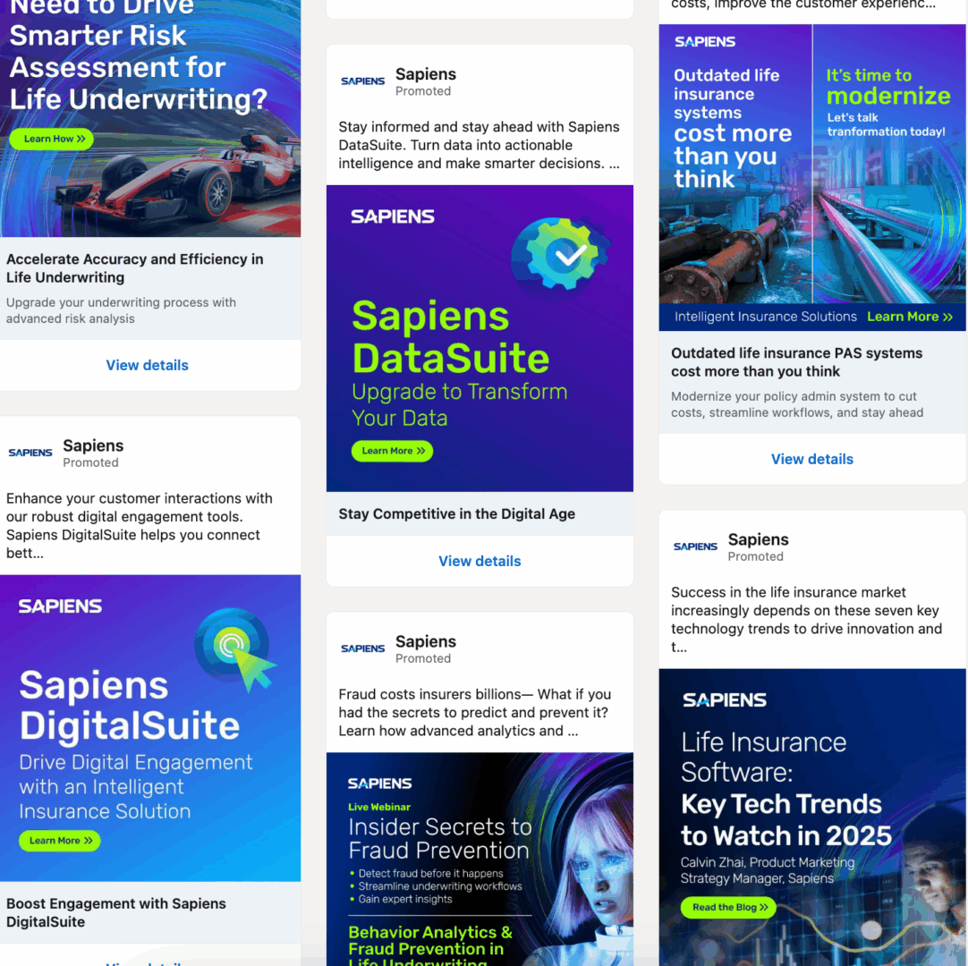 Marketing Spotlight: Sapiens lead generation