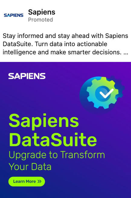 Marketing Spotlight: Sapiens lead generation