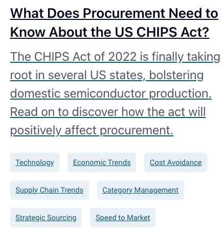 Marketing Spotlight: Procurement IQ