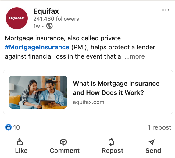 Marketing Spotlight: Equifax social media content