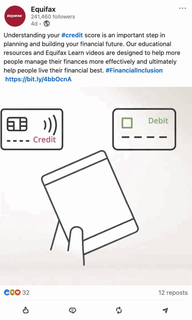 Marketing Spotlight: Equifax social media content