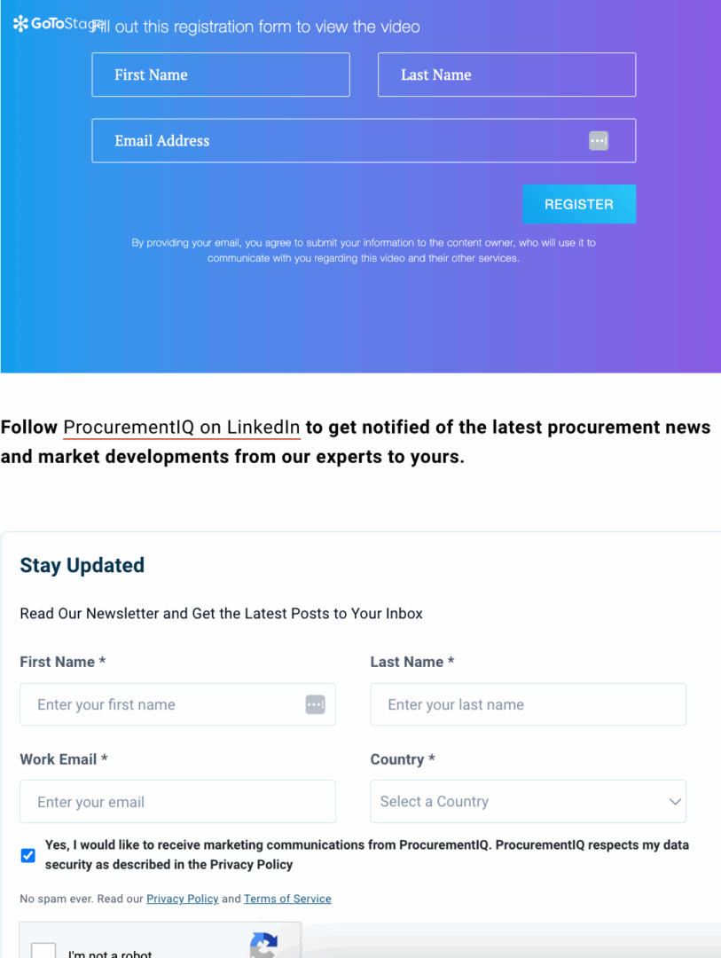 Marketing Spotlight: Procurement IQ