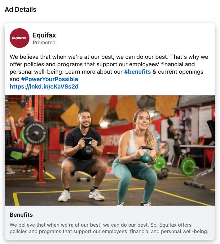 Marketing Spotlight: Equifax lead generation
