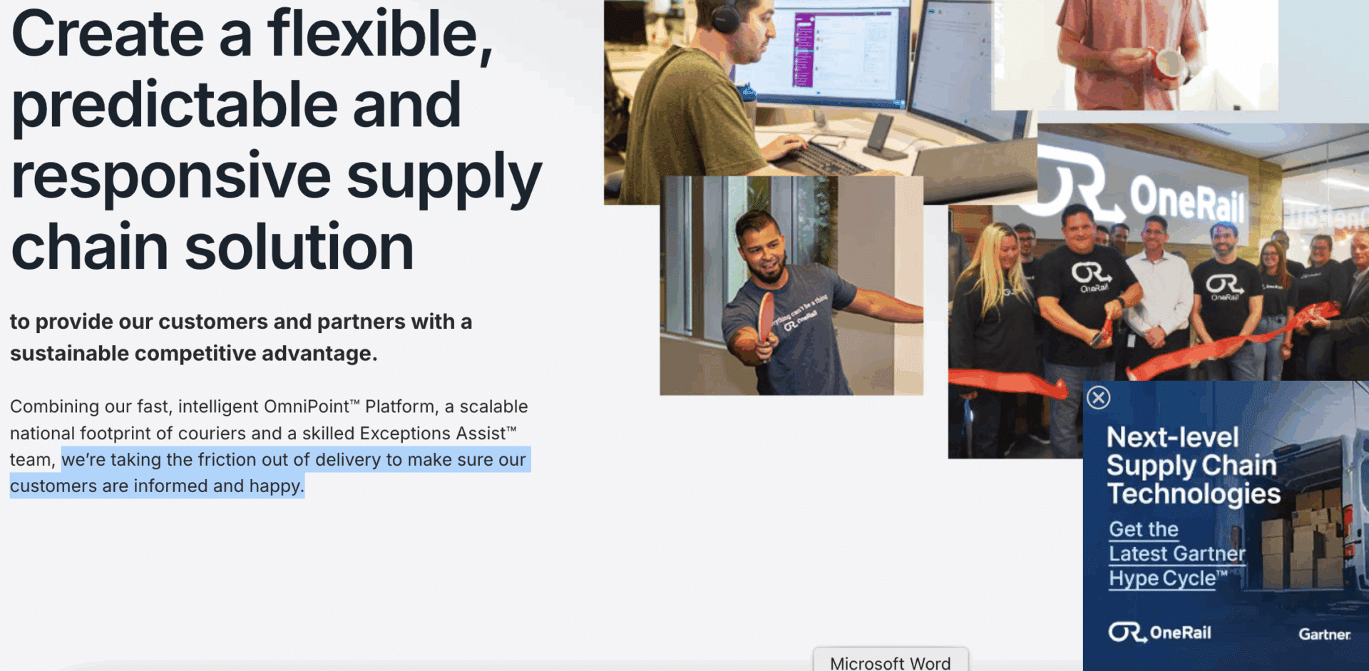Marketing Spotlight: Exploring OneRail’s Marketing and Sales strategies