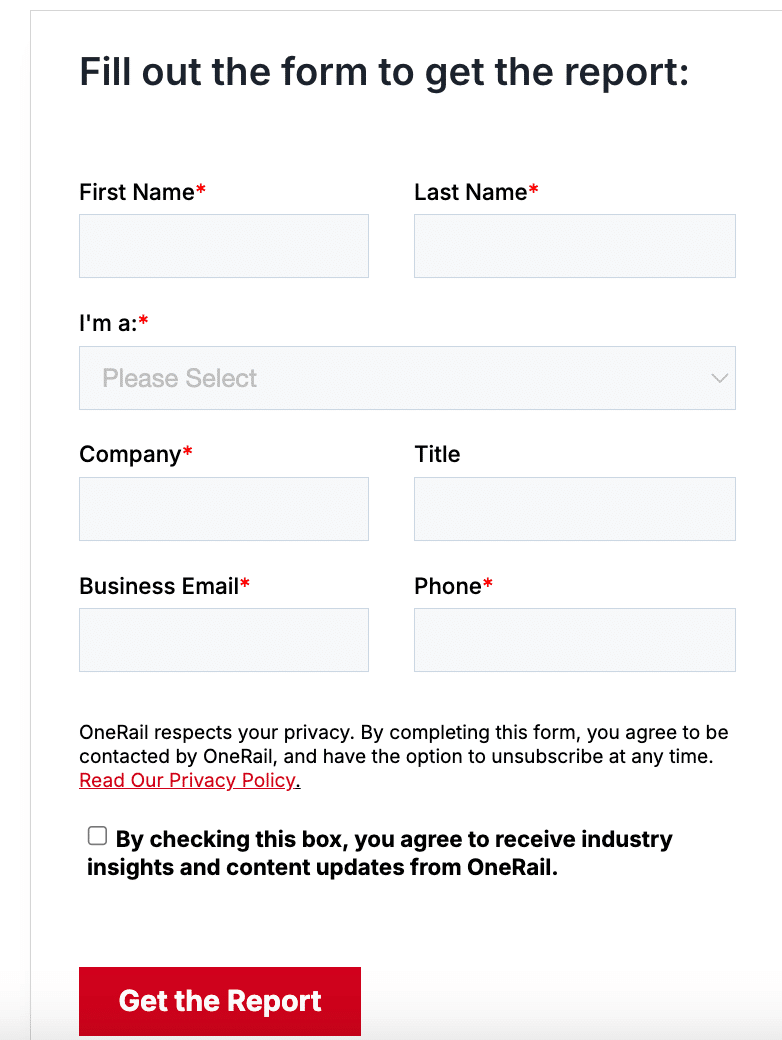 Marketing Spotlight: Exploring OneRail’s Marketing and Sales strategies