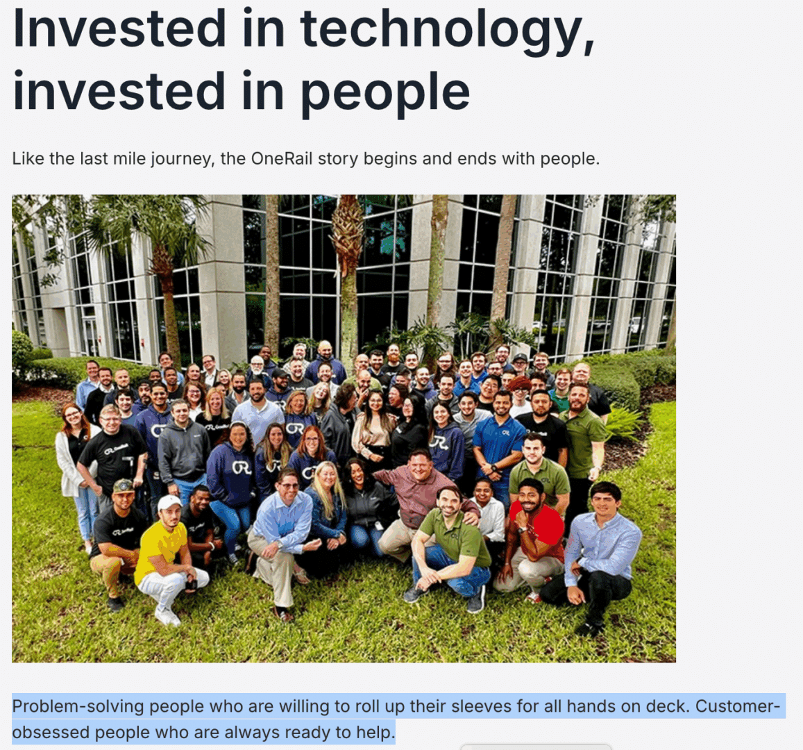 Marketing Spotlight: Exploring OneRail’s Marketing and Sales strategies