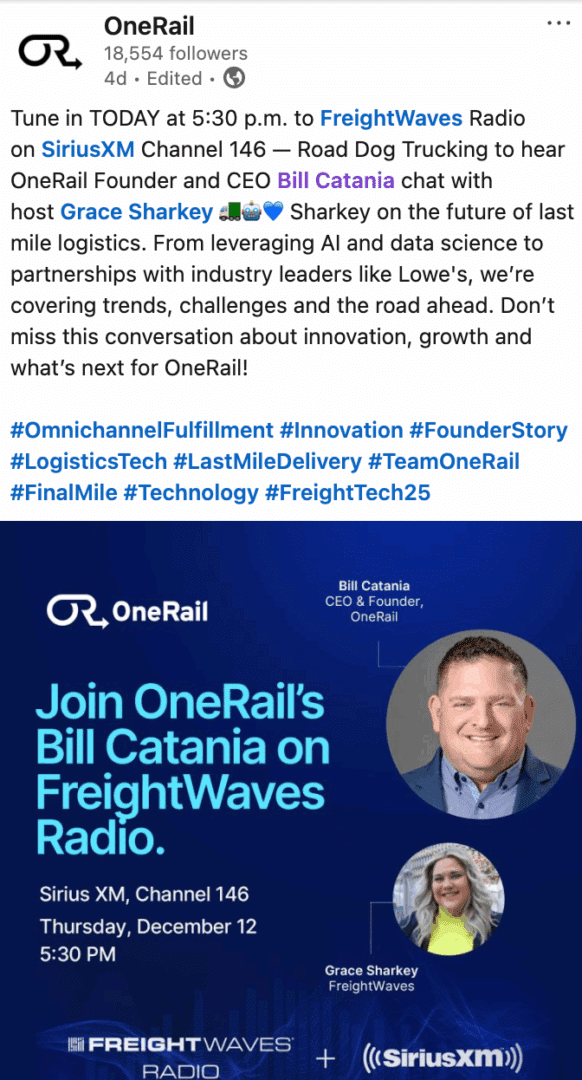 Marketing Spotlight: Exploring OneRail’s Marketing and Sales strategies