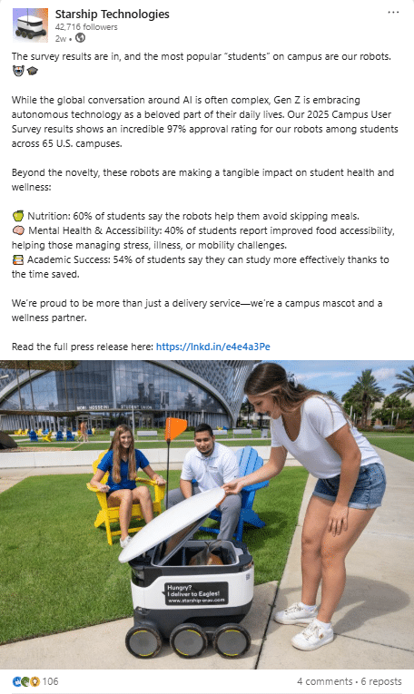 Marketing Spotlight Starship Technologies