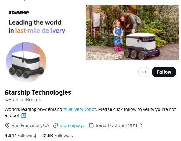 Marketing Spotlight Starship Technologies