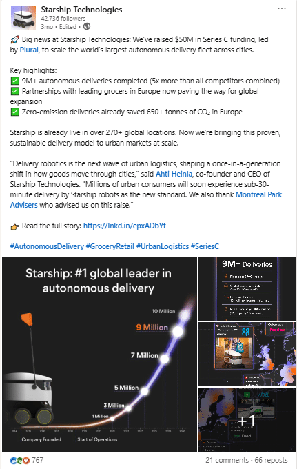 Marketing Spotlight Starship Technologies