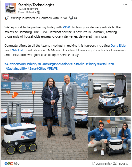 Marketing Spotlight Starship Technologies