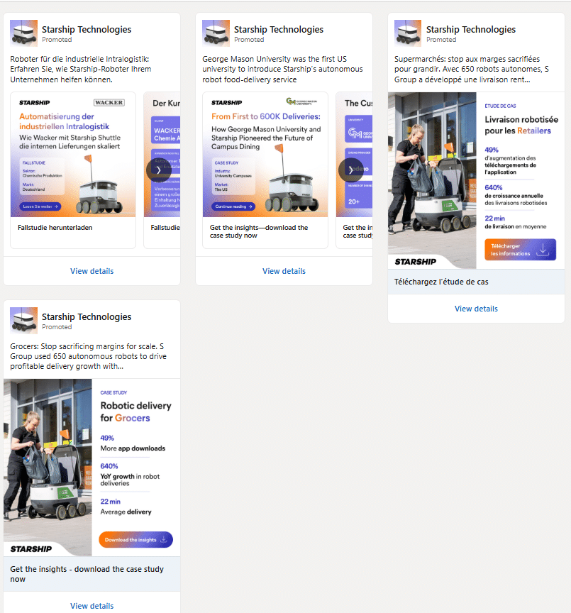 Marketing Spotlight Starship Technologies