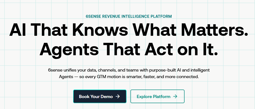 Marketing Spotlight: 6sense Marketing Strategy Brand Promise Analysis