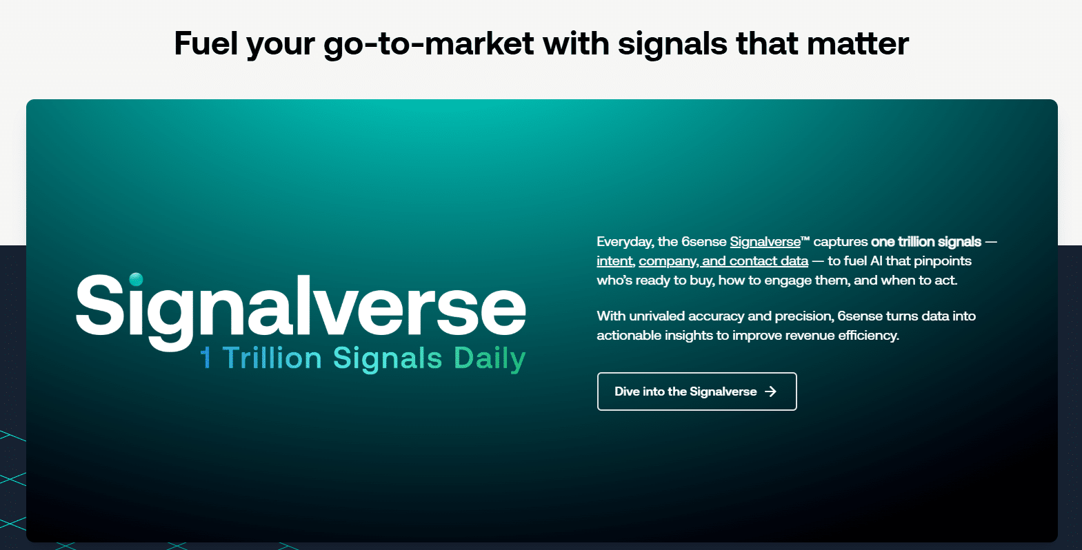 Marketing Spotlight: 6sense Marketing Strategy Brand Promise Analysis