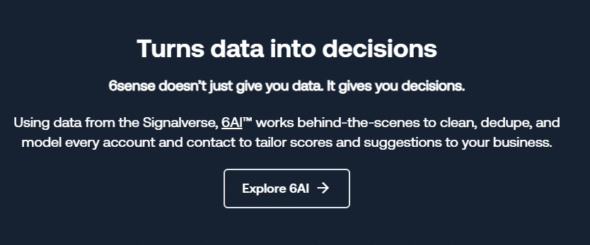 Marketing Spotlight: 6sense Marketing Strategy Brand Promise Analysis