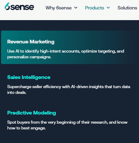 Marketing Spotlight: 6sense Marketing Strategy Service and Product Breakdown